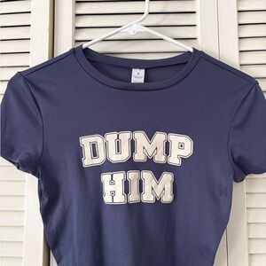 Navy Blue Graphic Tee